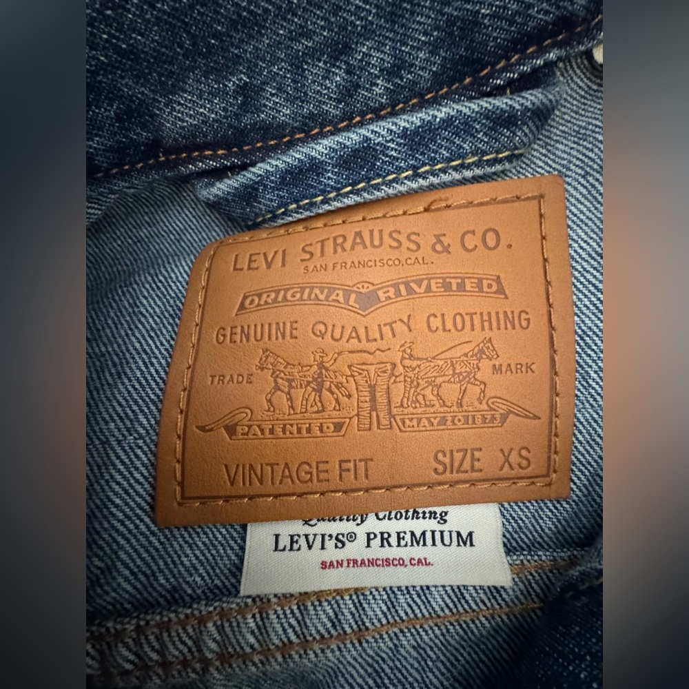 Levi’s Patchwork Denim Trucker Jacket - image 5